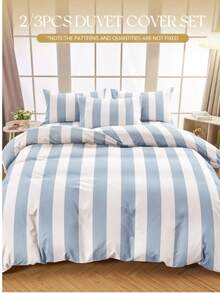 Brushed Microfiber White Boho Pattern Printed Bedding Duvet Cover Set, Includes Duvet Cover + Pillowcase, Dorm Bedding Back To School Bedding - White - View 6