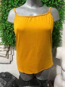Women Blouses - Mustard Yellow - View 2