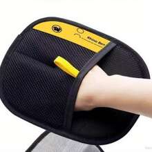 Double-Sided Pet Hair Removal Glove For Cats & Dogs – 2025 Upgrade Reusable Electrostatic Grooming Glove Tool – Efficient Pet Hair Remover For Shedding & Massag - 黑色 - 查看 7