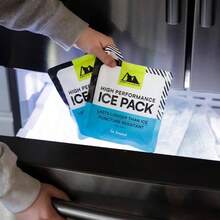 Paquete de Hielo de Alto Rendimiento para loncheras, Bolsas o refrigeradores, Juego de 2 u2013 250 Gramos Cada - 250 gramos cada uno - Ver 7