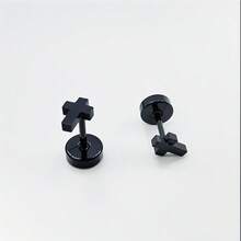 20 piezas Conjunto de aretes de acero inoxidable para mujeres y hombres con diseños de estrella, luna, flor, corazón, hoja y ópalo de 16G o 20G para cartílago, hipoalergénicos y con base plana para perforación y joyería - Pendientes - Ver 15