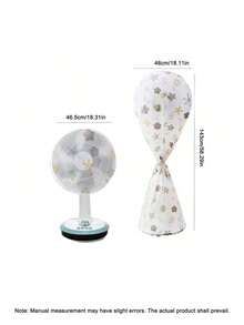 1 Electric Fan Cover Dust Cover, Electric Fan Protection Cover, Vertical Floor-Standing All-Inclusive Household New Universal Dust-Proof Cover