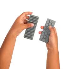 OAPW Really Good Stuff Sensory Strip Pack - Set Of 4 - Adhesive Tactile Textured Strip Fidgets Desk & Classroom - Kids & Adults - 1 - View 5