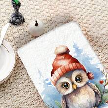 2/4 Piezas Juego, Paños de Cocina con Estampado de Búho en la Nieve, Navidad, Toallas Modernas de Microfibra Super Absorbentes para Cocinar y Hornear, Paños de Cocina Estampados, Toallas de Limpieza, Toallas de Mano, Toallas de Té, Ultra Suaves y Altamente Absorbentes, Gran Regalo para Vecinos, Madres, Amigos, Cumpleaños, Navidad, Decoración Navideña, Obsequio de Inauguración, Accesorios de Cocina, Decoración de Cocina, Artículos Esenciales Diarios - Multicolor - Ver 10