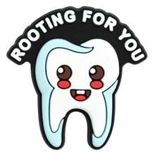 6/10/15pcs Cartoon Dentist Pattern Shoe Charms, PVC Material, Suitable For Sandals, Birthday, Christmas, Halloween Parties, Creative - Multicolor - View 9