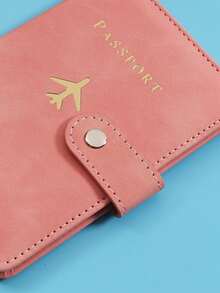 Ví đựng hộ chiếu Phụ kiện du lịch tối giản - Đựng hộ chiếu tiện lợi nhiều thẻ PU - Khóa bấm Họa tiết máy bay Vật dụng ngày lễ Đồ dùng du lịch Ví đựng hộ chiếu Phụ kiện du lịch Trang phục công sở giản dị dành cho nam và nữ Đồ dùng du lịch thiết yếu khi đi du lịch và trở lại trường Làm quà tặng Gia đình Bạn bè Người yêu - Nhiều màu - Xem 7
