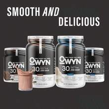 OWYN Only What You Need Pro Elite Vegan 30g Plant-Based High Protein Powder, Zero Sugar (Vanilla, 29 Lbs) - Tên hương vị - Xem 5
