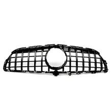 Frontstoßstangen-Mittelgrill, Auto-Fronthaubengrill-Gitter ersetzen Kompatibel für CLS-Klasse W218 C218 X218 2015-2018 - Schwarz - Übersicht 3