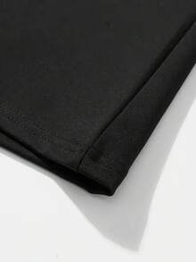 Camiseta Gráfica de Inspiración Vintage para Hombre - "No soy el héroe que quieres, soy el monstruo que necesitas" con diseño de calavera y garras, manga corta casual, cuello redondo, talla grande, perfecta para atuendos casuales y al aire libre| Camisa de Declaración Audaz| Tela Duradera, Camiseta - negro - Ver 5