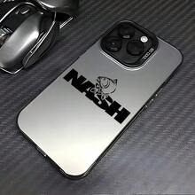 Estuche de Teléfono de Arte de Pesca Estilizado para 16 15 14 13 12 11 Pro X XR XS 8 Plus Cubierta Trasera Mate Antigolpes - Colores mixtos - Ver 2