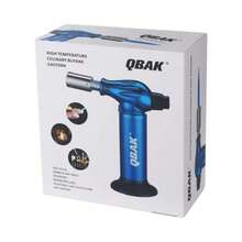 Soplete De Cocina Profesional Antorcha Butano Encendedor, Mini Culinario Soplete con Cerradura de  & Llama Ajustable para barbacoa Brulée Crema Cámping (Gas no Incluido)  ✅ Entrega de 1-3 días - Azul - Ver 1