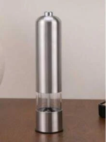 Electric Salt And Pepper Grinder Set, Battery Powered, One-Handed Operation, Automatic Pepper Grinder, Electronic Adjustable Pepper Grinder, Suitable As Kitchen Tool, Halloween/Christmas Gift