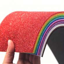 一包10张A4光面海绵纸/泡沫纸 - 多色A4金粉海綿紙 - 查看 3