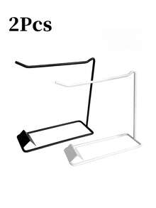 Black & White Metal Nail Polish Display Fan Rack, Nail Art Sample Card Storage Holder, Nail Polish Organizer, Nail Design Display Shelf, Nail Art Tools