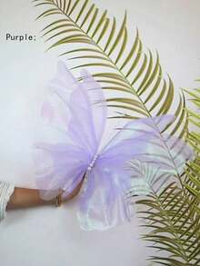 1/3/5pcs 3D Butterfly Wedding Decor, Indoor Photography, Display Cabinet, Wall Decor, Iridescent Butterfly Wedding Decoration - 彩色 - 查看 5