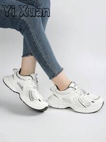 Women Chunky Shoes - White - View 3
