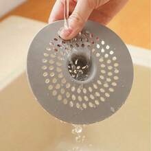 4/2/1 pieza Atrapador de cabello para drenaje, Cubierta de drenaje cuadrada para ducha, Tapón de cabello de silicona con ventosa, Filtros antiobstrucción para lavabo, Tapones de drenaje de bañera y ducha, Tapones desodorizantes de silicona para cocina, Herramientas de baño Servicios de limpieza comercial/Tiendas