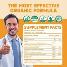 Magnesium Glycinate Gummies 1000mg - Sugar Free Magnesium Potassium Supplement With Vitamin D, B6, CoQ10 For Calm Mood &Amp; Sleep Support - 180 Mango Pineapple - Flavor NameE - 查看 4