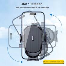 Car Phone Holder, Upgraded Adjustable Phone Holder, Suitable For Dashboard Hands-Free In Car, Compatible With All Smartphones, 360° Rotation, One-Click Suction Applicable To All Smartphones Compatible With IPhone, Android Phone, Gift For Birthday, Family, Friends Phone Stand Phone Accessories