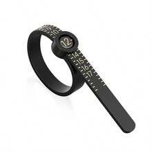 Ring Sizer Measuring Tool Kit, Ring Mandrel Measurer, 27 PCS Premium Steel Measuring Ring Tool, US Ring Size 0-13, 2 PCS Reusable Finger Size 1-17 USA Rings Size With Magnified Glass