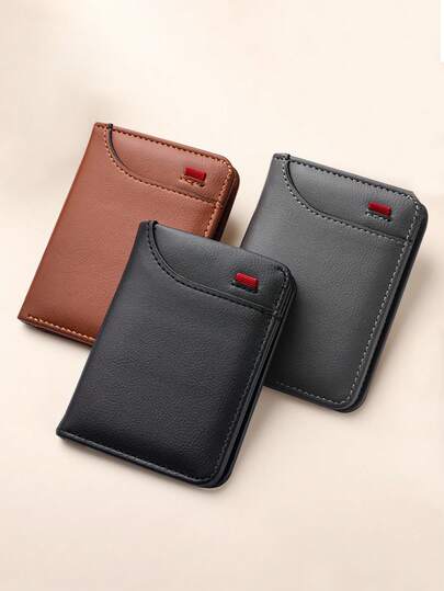 男女款薄款便携卡包多卡位卡包名片夹印花皮革十字纹零钱包信用卡包男士钱包迷你钱包零钱包