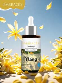 EMBRACEX. 60ml Ylang Ylang Essential Oil, Suitable For Diffusers, Ylang Ylang Essential Oil For Aromatherapy And Candle Making - Premium Fragrance Oil, Dropper Bottle - Ylang - View 9