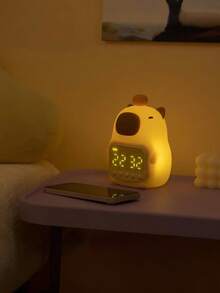 Đèn ngủ hình chuột lang nước dễ thương, đèn ngủ hình trâu, ánh sáng LED dịu nhẹ. Công tắc trượt, đèn ngủ hình động vật độc đáo, thích hợp cho bàn làm việc, ký túc xá, phòng ngủ, trang trí nhà cửa dịp tựu trường, quà tặng sinh nhật & Giáng sinh, vật trang trí, người bạn đồng hành khi ngủ. - Nhiều màu - Xem 7
