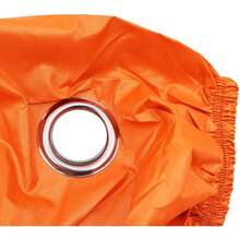 Universal Outdoor Motorcycle Cover, Waterproof, UV-Scratch-Resistant, Heat-Resistant, Size M – Orange & Black - trái cam - Xem 5