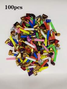 Apito de brinquedo extensível, apito de festa engraçado, item criativo de mercado de pulgas