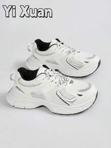 Women Chunky Shoes - White - View 5