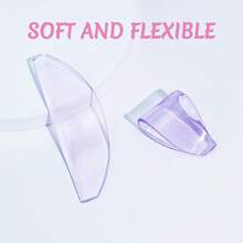 زوج قابل لإعادة الاستخدام من وسادات رفع الرموش، وسادات ملطفة لمكواة الرموش، وسادات رفع الرموش القابلة لإعادة الاستخدام والرقيقة، مفيدة لتجعيد الرموش أو صبغها أو إطالتها، تأتي مع علبة تغليف، مناسبة أيضًا لصبغ وتحديد الحواجب، مثالية لصالونات الرموش والاستخدام الشخصي - متعدد الألوان - مشاهدة 6