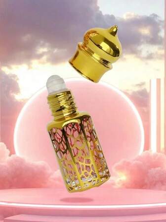 10ml 阿拉伯男士香水油，奢华经典风格，无酒精，花果香草檀香香味，便携，高品质情人节礼物，适合工作、日常穿着，日期