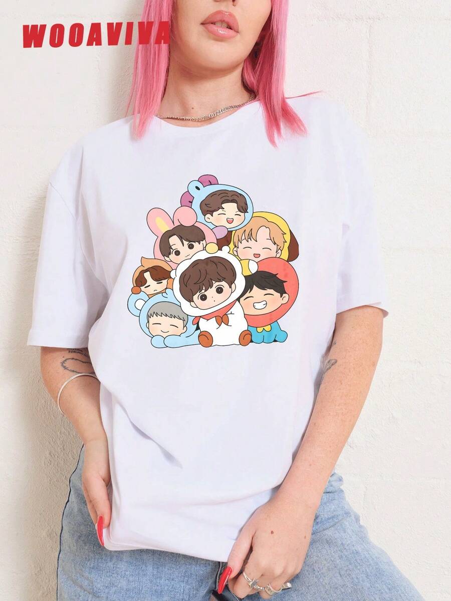 Women T-Shirts - White - View 1