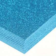 一包10张A4光面海绵纸/泡沫纸 - 多色A4金粉海綿紙 - 查看 6