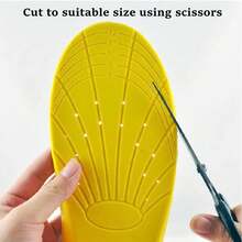 Memory Foam Insoles, Shock Absorbing, Breathable, Thick, Odor-Resistant Shoe Inserts, Relieve Foot Fatigue, Unisex, Suitable For Daily Wear, Great Practical Gift For Friends And Family, Essential For Autumn/Winter
