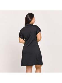 Robe Hoby Microfibra Luxo Sensual Conforto Hobby Roupão Lua De Mel Roupa De Dormir | 811 - Preto - Visão 2