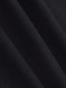 Vintage Washed Black Floral Print-Shirt - Y2K Style, Casual Streetwear Men & Women, Short Sleeve, Round Neck, All-Season Comfort, Digital Heat Transfer Design, Comfortable Clothing |   Y2K Fashion |   Durable Casualwear - màu đen - Xem 5