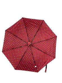 23" Transparent Umbrella With Automatic Opening - Red - View 5