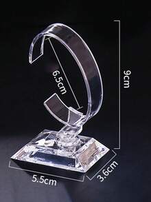 1个手表展示架，透明支架。可在柜台上展示高端手表、手镯、珠宝和配饰。 - 彩色 - 查看 7