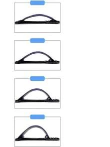 Lumbar Stretcher, Yoga Fitness Waist Stretching Massager, Home Lumbar Board Yoga Assist Device