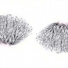 2 件啦啦队手持绒球丝带，舞蹈表演道具，广场舞游戏道具，用于足球、篮球、足球和体育表演、团队运动、舞蹈和啦啦队道具