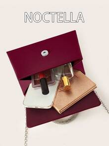 Noctella Túi cầm tay dự tiệc đính đá Rhinestone tua rua đơn giản thanh lịch và sang trọng dành cho nữ, Túi xách thời trang và sáng bóng, Phù hợp với trang phục hàng ngày của phụ nữ, Thích hợp cho các bữa tiệc mùa thu và mùa đông, các buổi tụ họp, bữa tối, đám cưới, quà tặng Giáng sinh cho phụ nữ, quà tặng ngày lễ tình nhân - Màu Đỏ Sâu - Xem 6