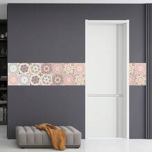 1pc PVC Material Peel And Stick TileTile For Kitchen Bathroom Living Room Backsplash, Stickers, Wall Decal, Vinyl Decal For Home Decorations, Spring Decoration Items Refresh Your Home, Festival Decoration Stickers Gifts Birthday Graduation Wall Decor Room Decor Wall Stickers Wall Sticker