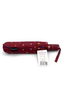 23" Transparent Umbrella With Automatic Opening - Red - View 8