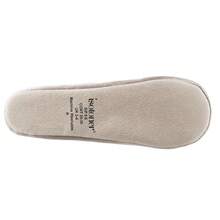 Isotoner Women's Satin Ballerina Slippers With Soft Tie Bow And Suede Sole - 沙坑 - 查看 4