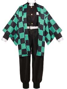 Costume Cosplay Kochou Costume Cosplay Kimono Costume Uniforme Costume Cosplay set completo con parrucca