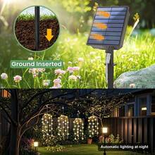 1 Piece With 4 Solar Jellyfish LED Line Lights, Line Hanging Anemone Lights, 8 Modes, IP65, Warm And White, Outdoor Home Wedding Party Decorations, Create Atmosphere For Patio, Bars And Events, Holiday Decorative Lights | Spotlight Christmas Halloween Decoration - Nhiều màu - Xem 4