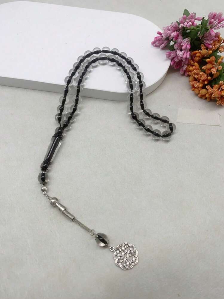 1pc 45pcs 10mm Muslim Prayer Beads Rosary Bracelet, Islamic Tasbih Dhikr Misbaha Gifts For Eid Al-Adha - Multicolor - View 10