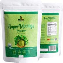 Pure Moringa Powder Retort Processed Oleifera Leaf Powder | Gluten-Free And Vegan | Perfect For Smothies, Drinks, Tea &Amp; Receips Pure Super Green Food, 113g - Trắng - Xem 7