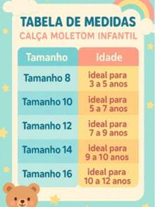 Calça Infantil Masculina de Moletom Jogger Confortável - Cinza - Visão 4